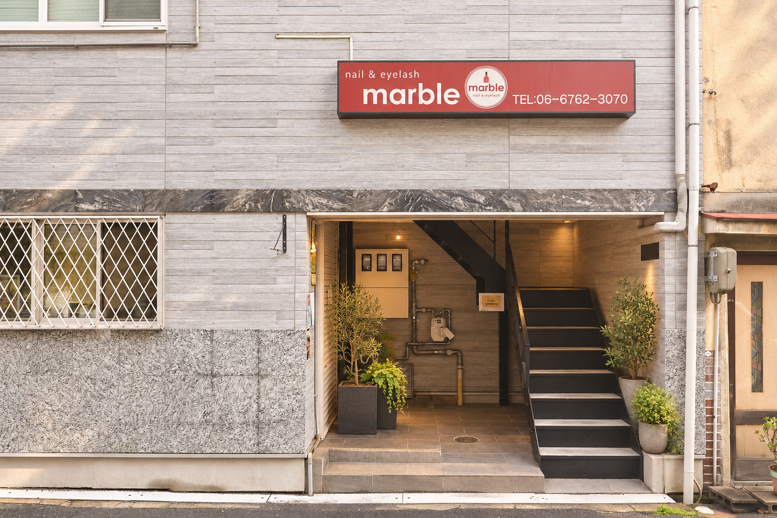 marble鶴橋店の外観
